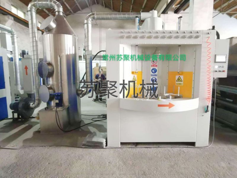 水除塵自動轉(zhuǎn)盤噴砂機(jī)